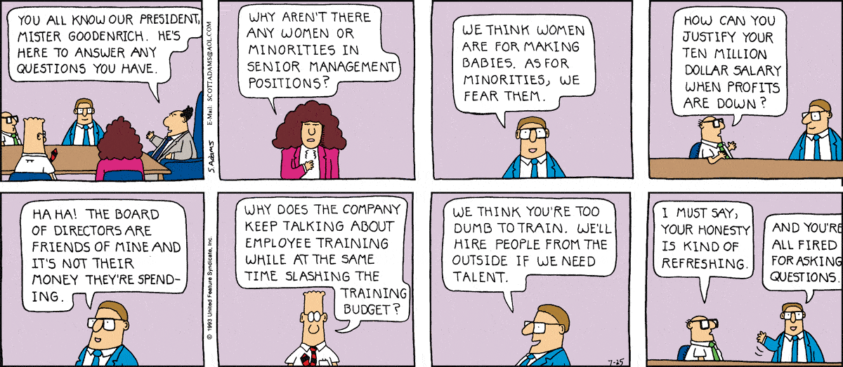 Dilbert Cartoon